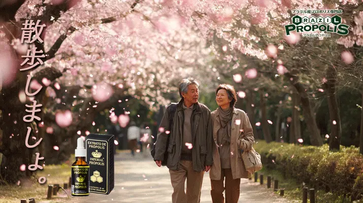 散歩しましょ。